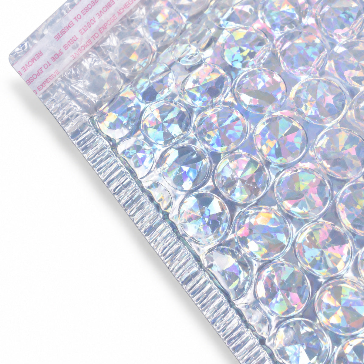 Laser metallic bubble mailer 160 x 230mm - 03-detail