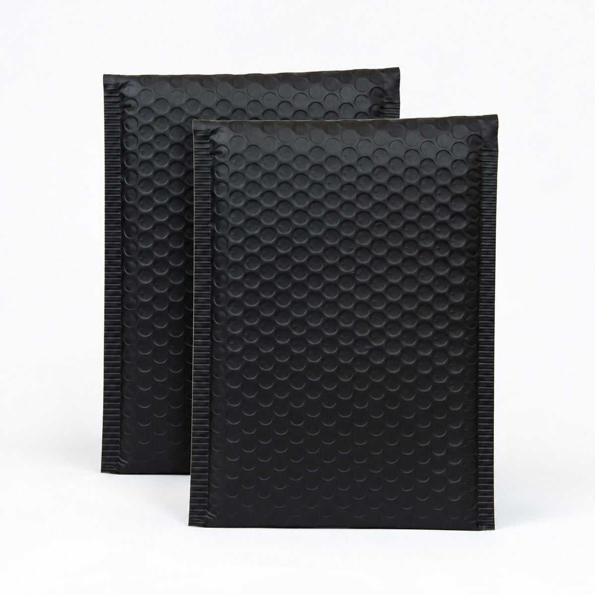 Matte Black metallic bubble mailer 160 x 230mm - 05-pair