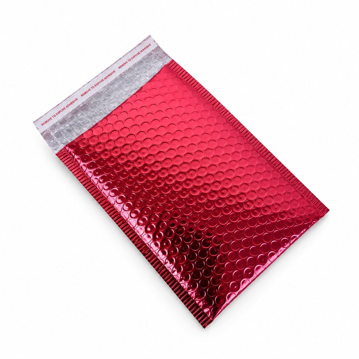 Red metallic bubble mailer 160 x 230mm - 02-open