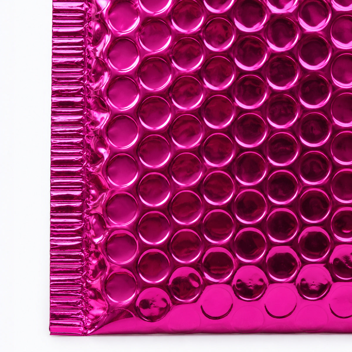 Pink metallic bubble mailer 160 x 230mm - 03-detail