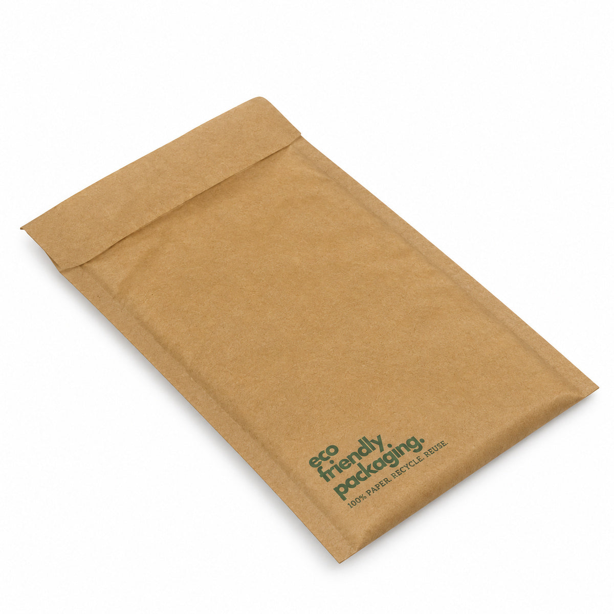 Brown honeycomb paper padded mailer E0 125 x 160mm - reverse