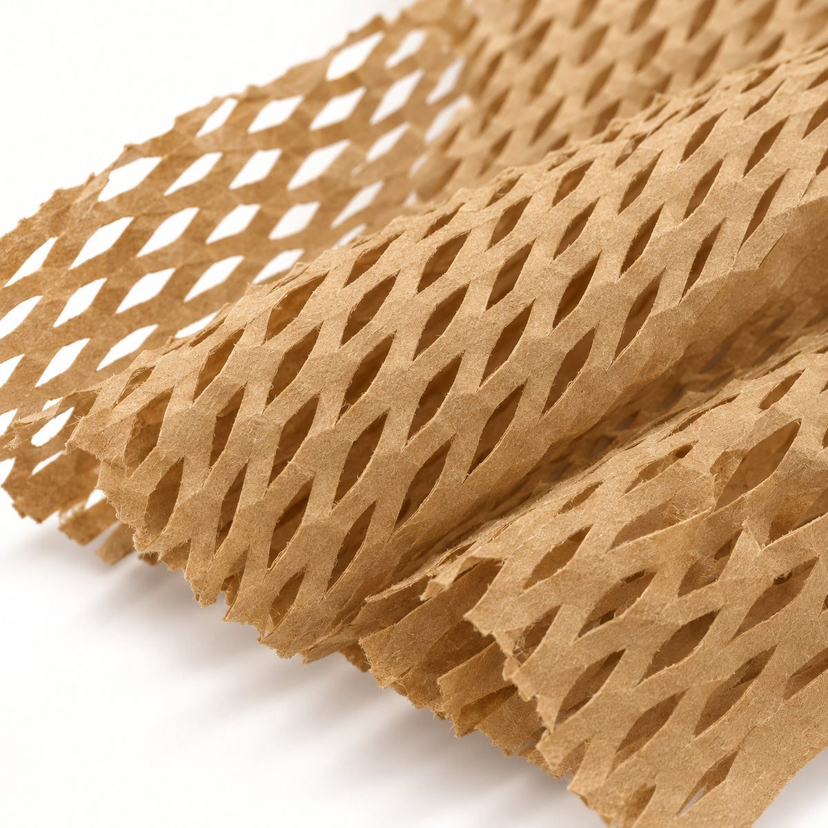 Brown honeycomb paper padded mailer E0 125 x 160mm - honeycomb detail
