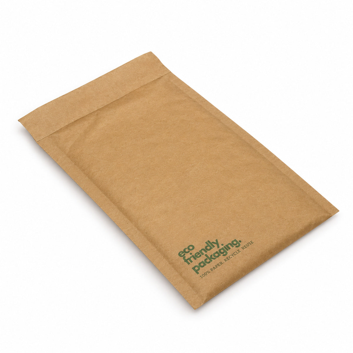 Brown honeycomb paper padded mailer E6 300 x 405mm - reverse