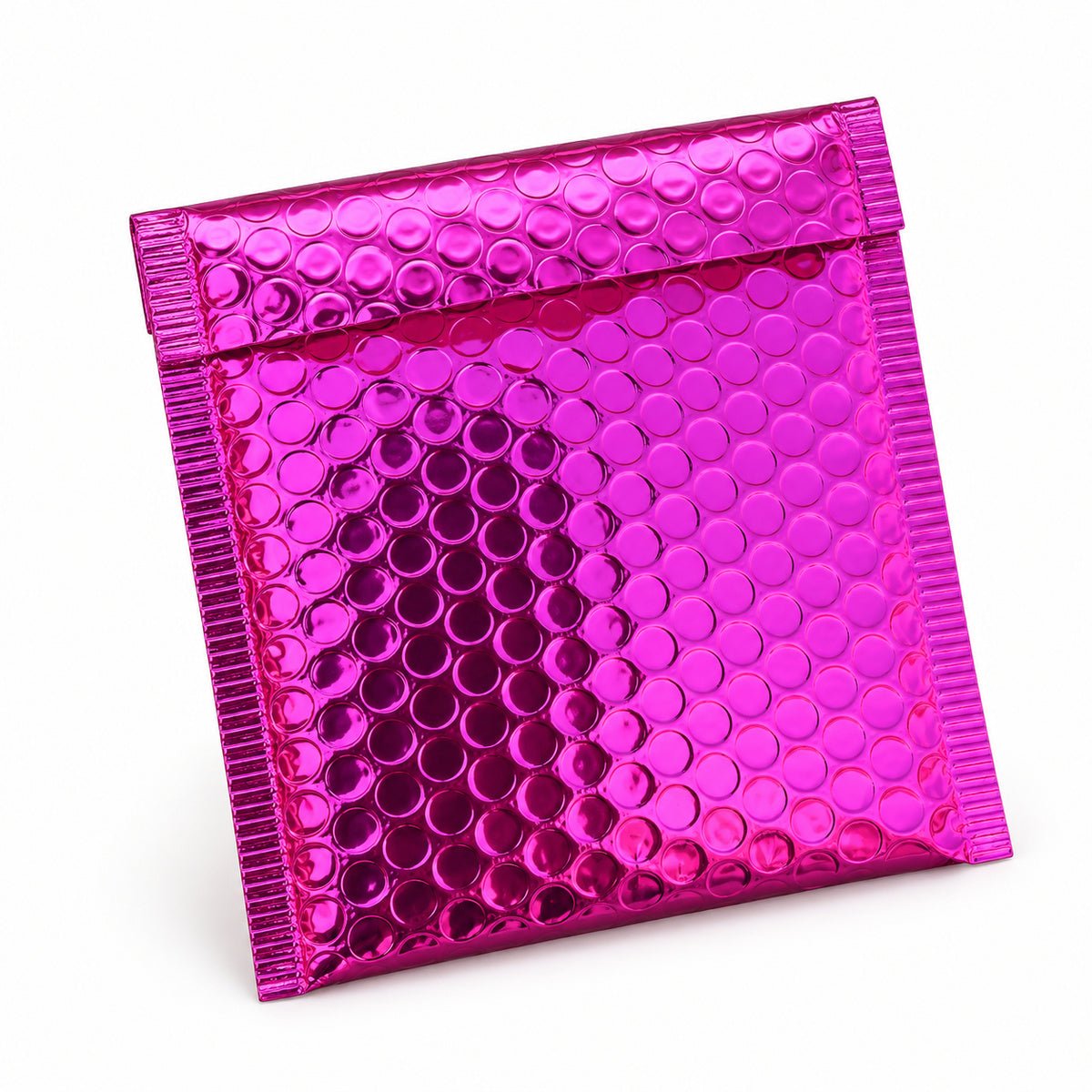 Pink metallic bubble mailer 130 x 130mm - 01-main