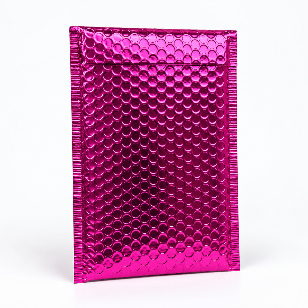 Pink metallic bubble mailer 210 x 290mm - 01-main