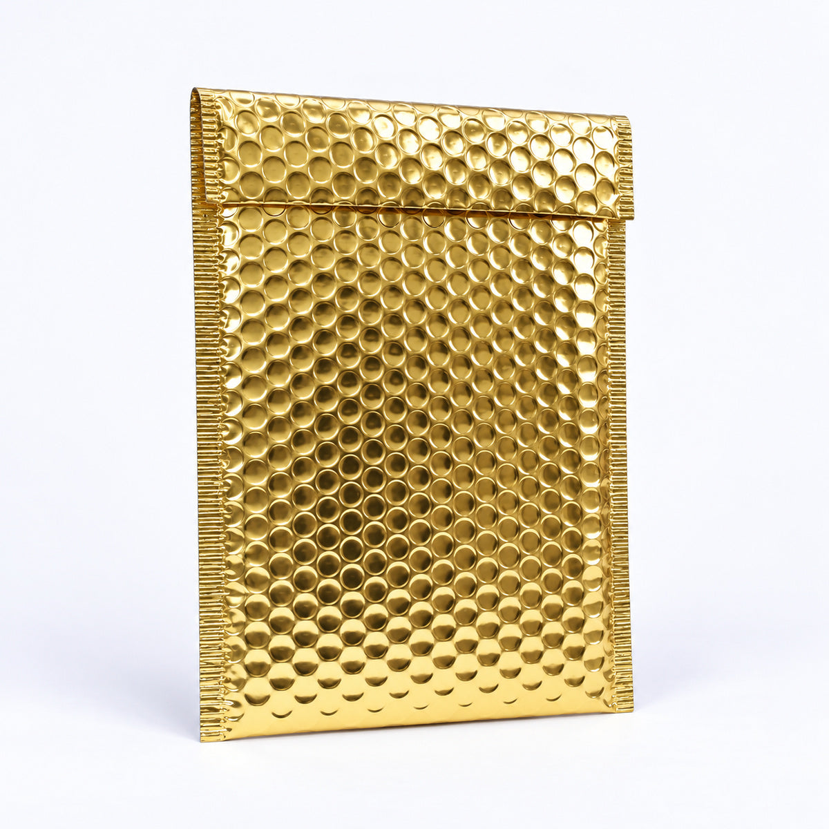 Gold metallic bubble mailer 100 x 180mm - 01-main