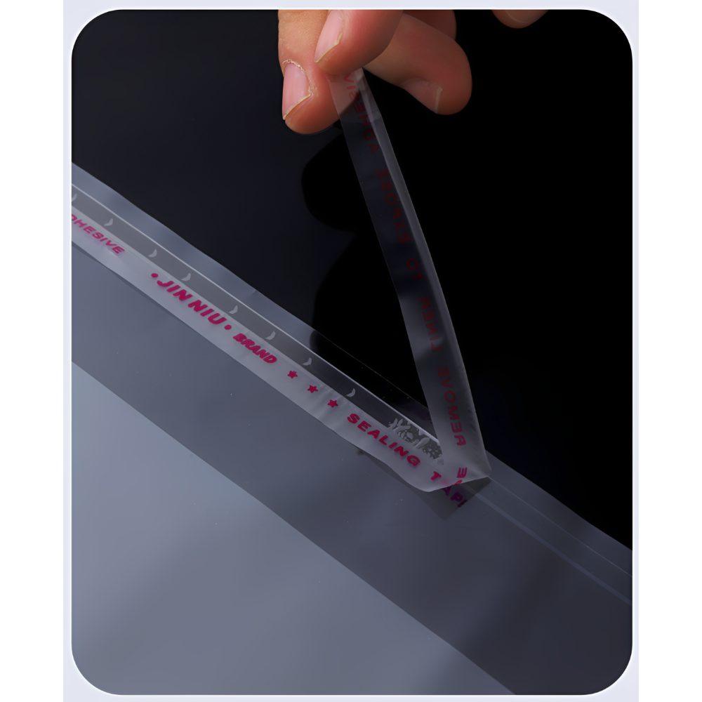 OPP Bag 50 x 70mm Clear Cellophane Resealable M321