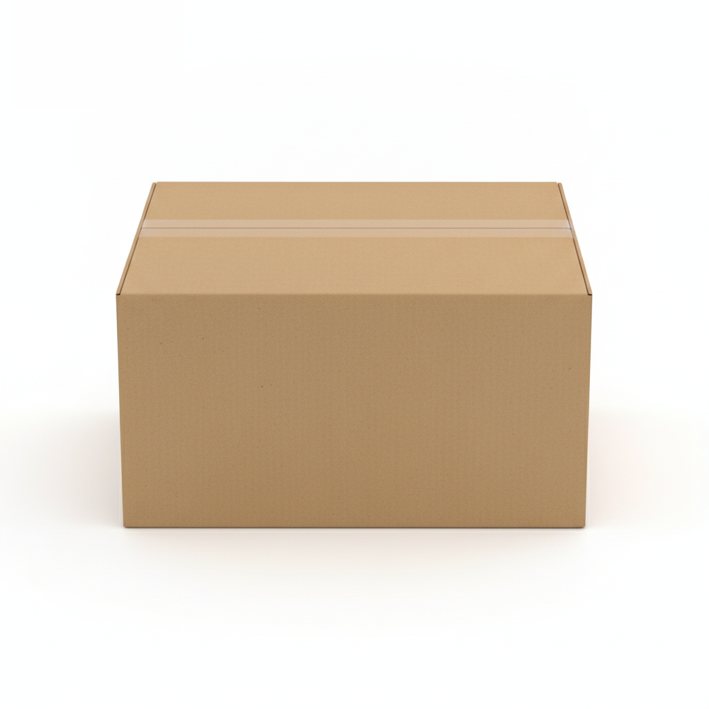 Die cut Mailing Box 125 x 100 x 75mm Brown B294