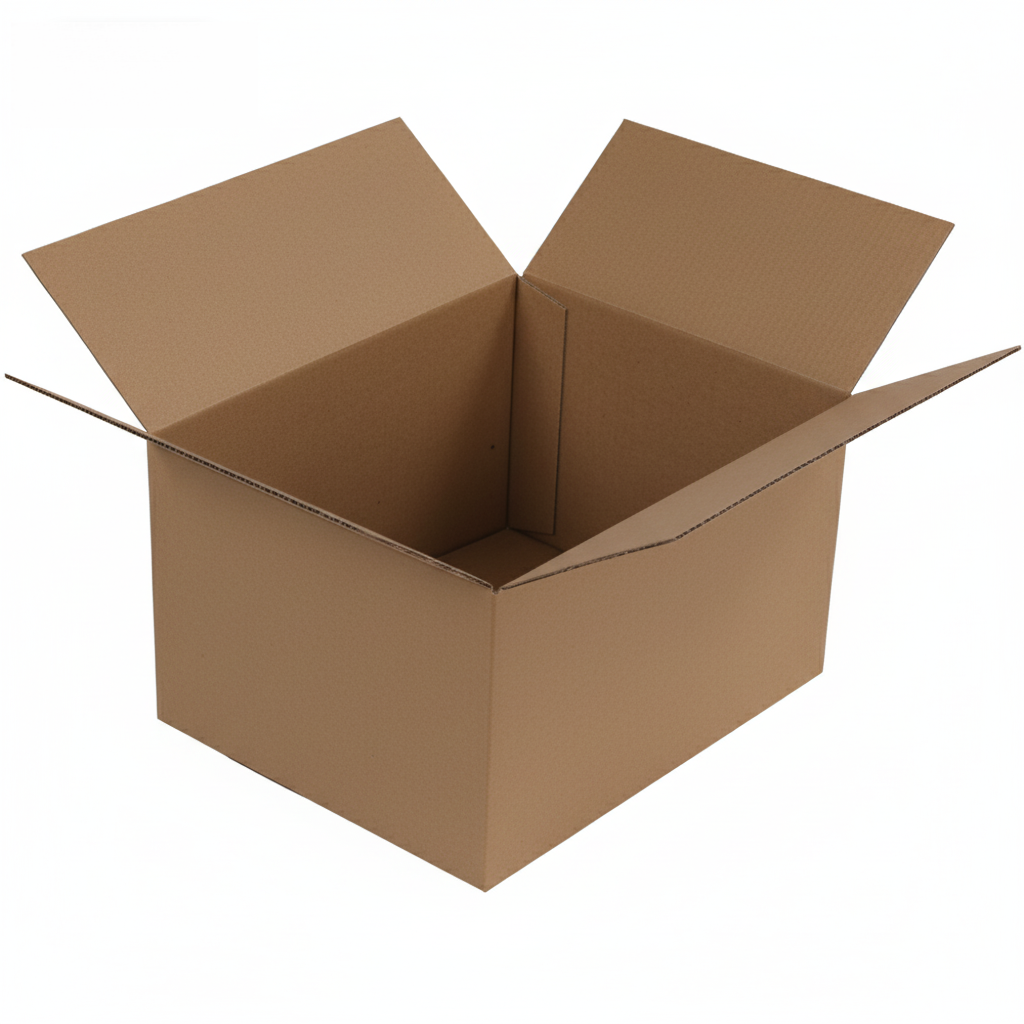 Die cut Mailing Box 125 x 100 x 75mm Brown B294