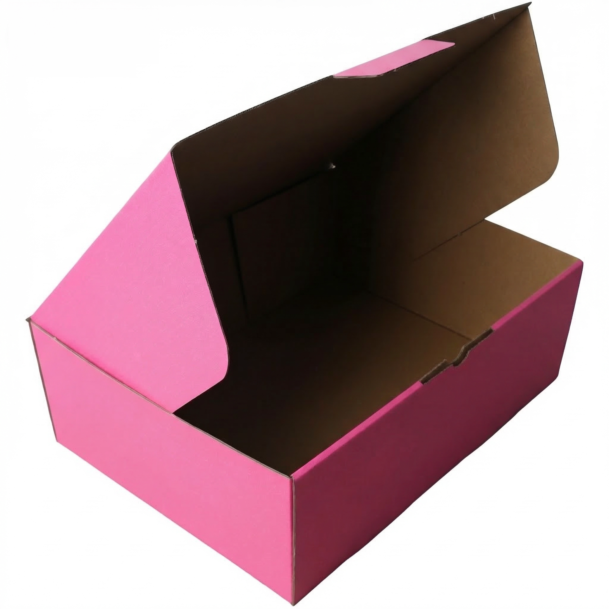 310 x 230 x 105mm A4 Die cut Hot Pink Postal Box B338