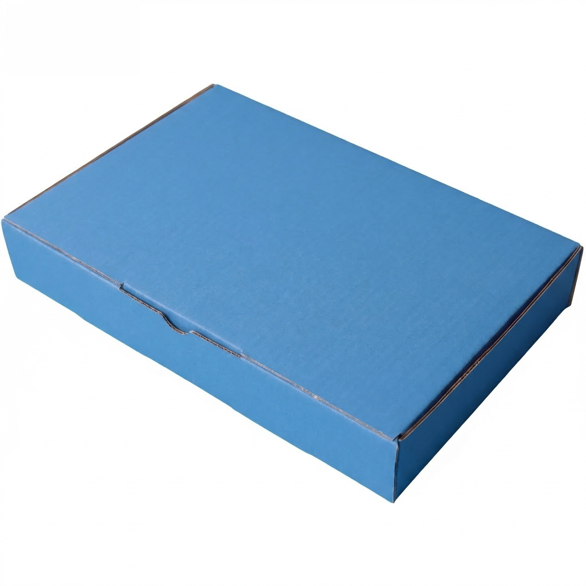 220 x 145 x 35mm Die cut Blue Mailing Box B170