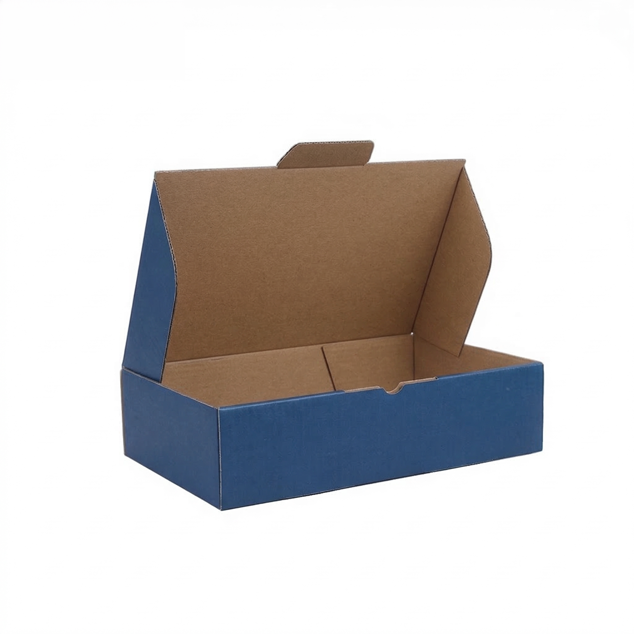 240 x 150 x 60mm Die cut Blue Mailing Box B172