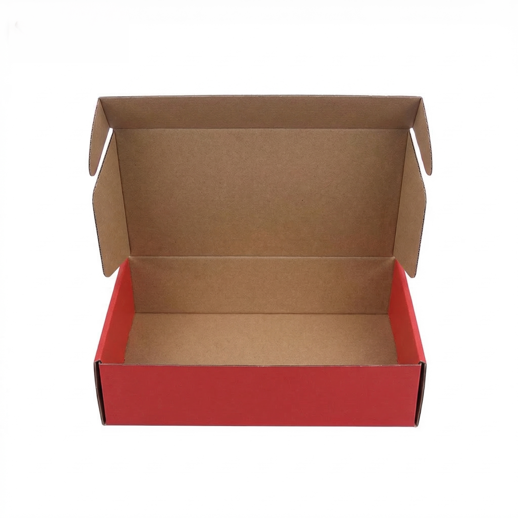 240 x 150 x 60mm Die cut Red Postal Box B173