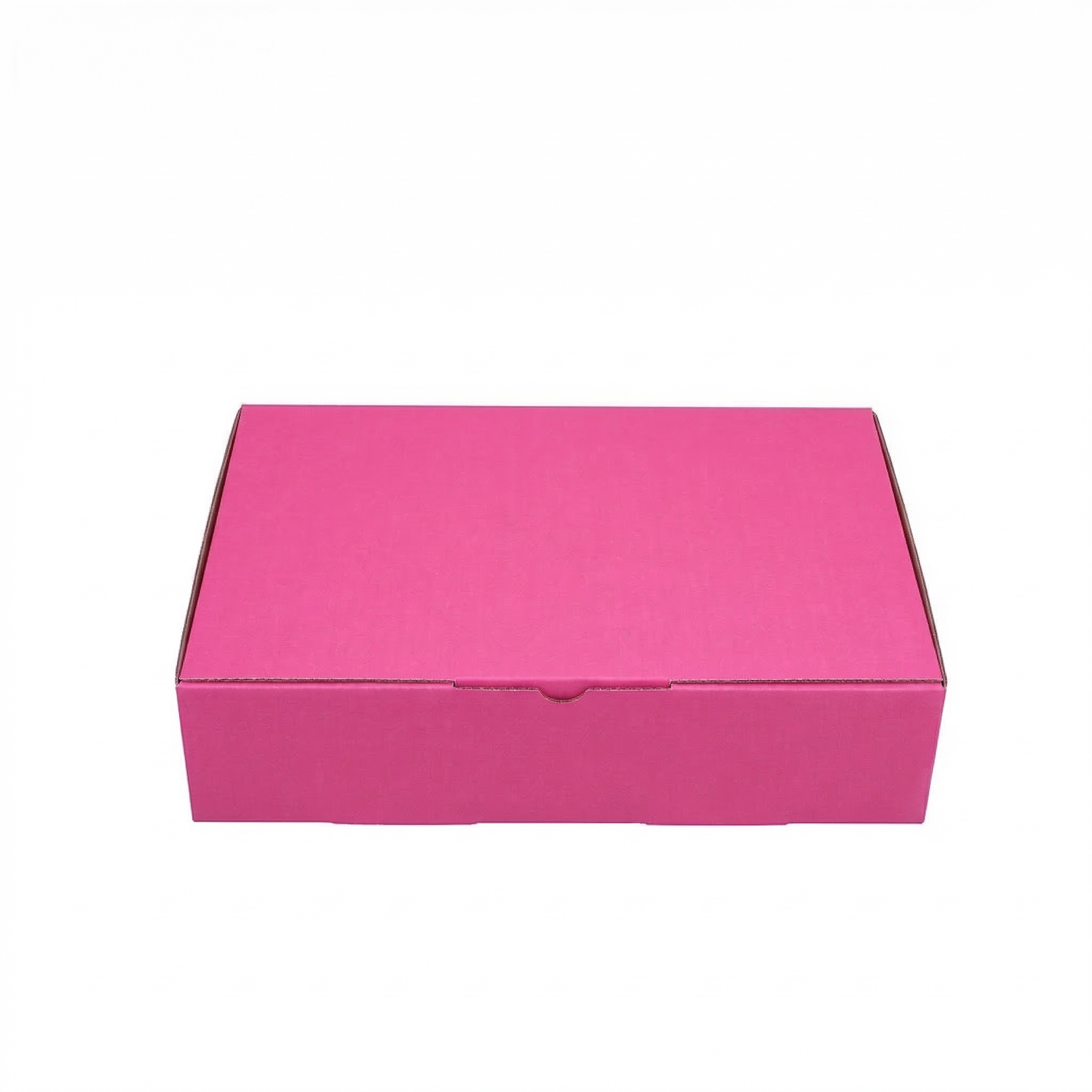 240 x 150 x 60mm Die cut Hot Pink Postal Box B174