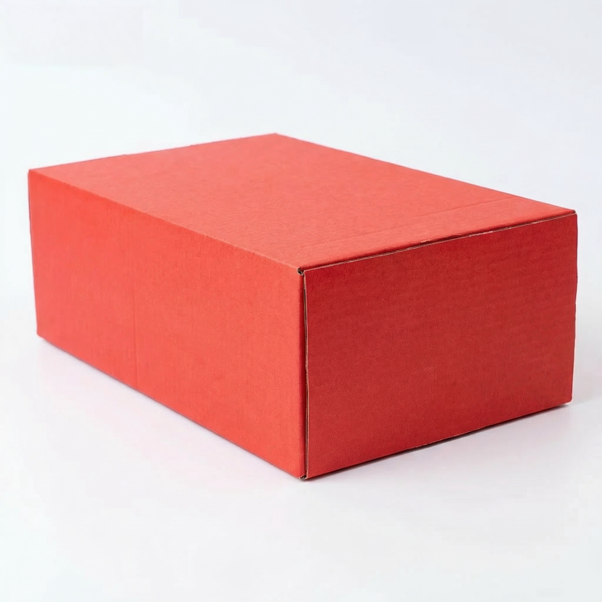 240 x 125 x 75mm Die cut Red Postal Box B176