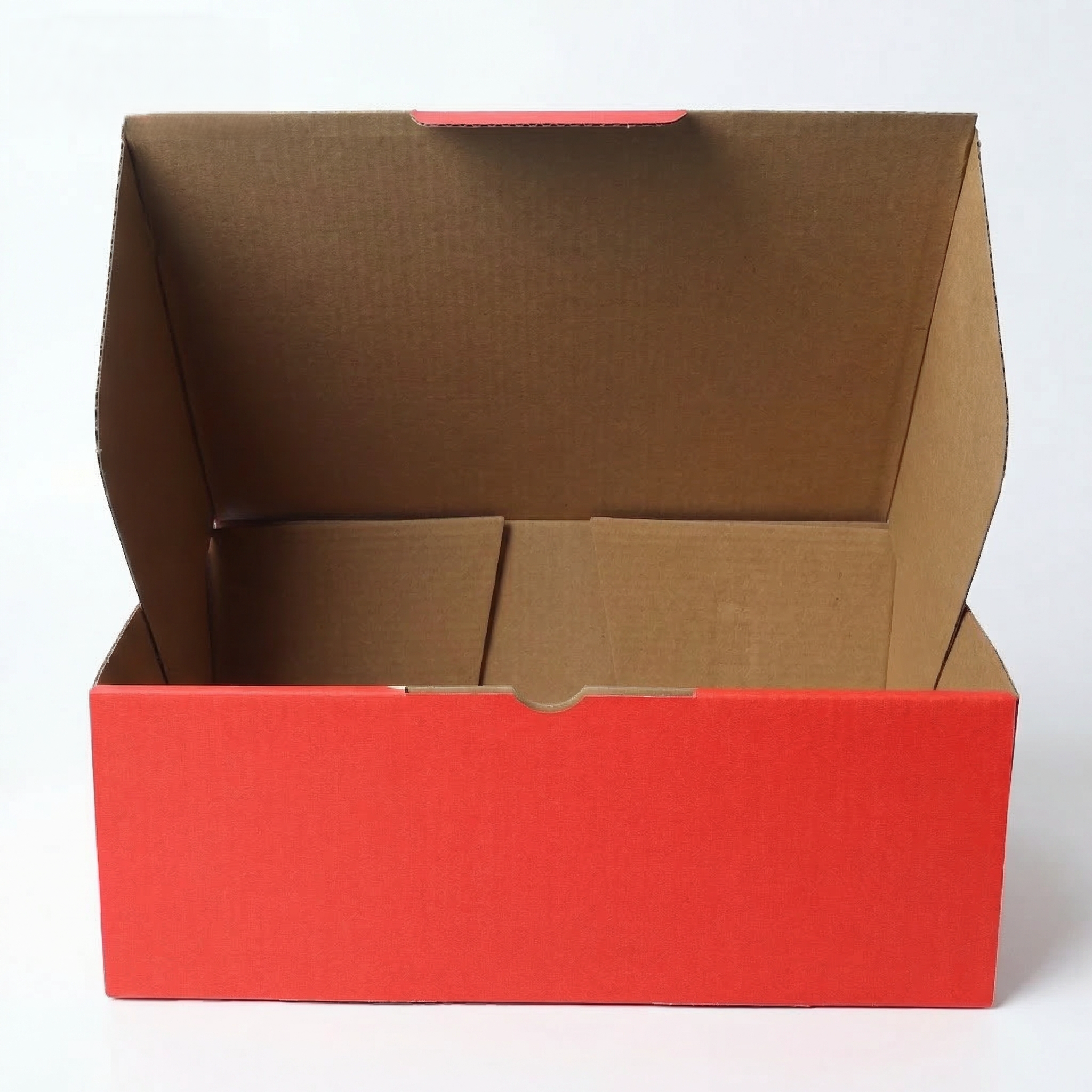 240 x 125 x 75mm Die cut Red Postal Box B176