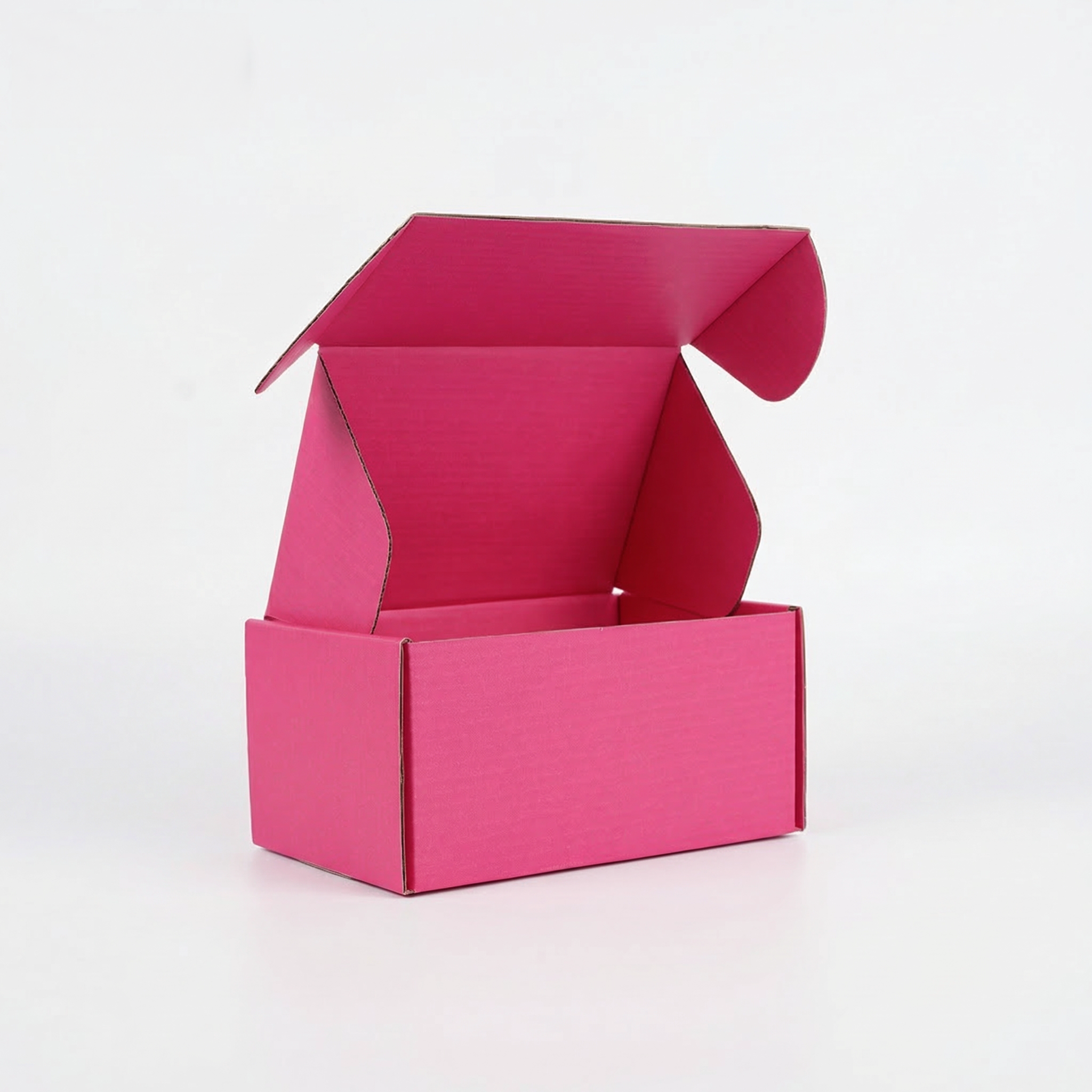 Hot Pink Postal Box 150 x 100 x 75mm Die cut B179