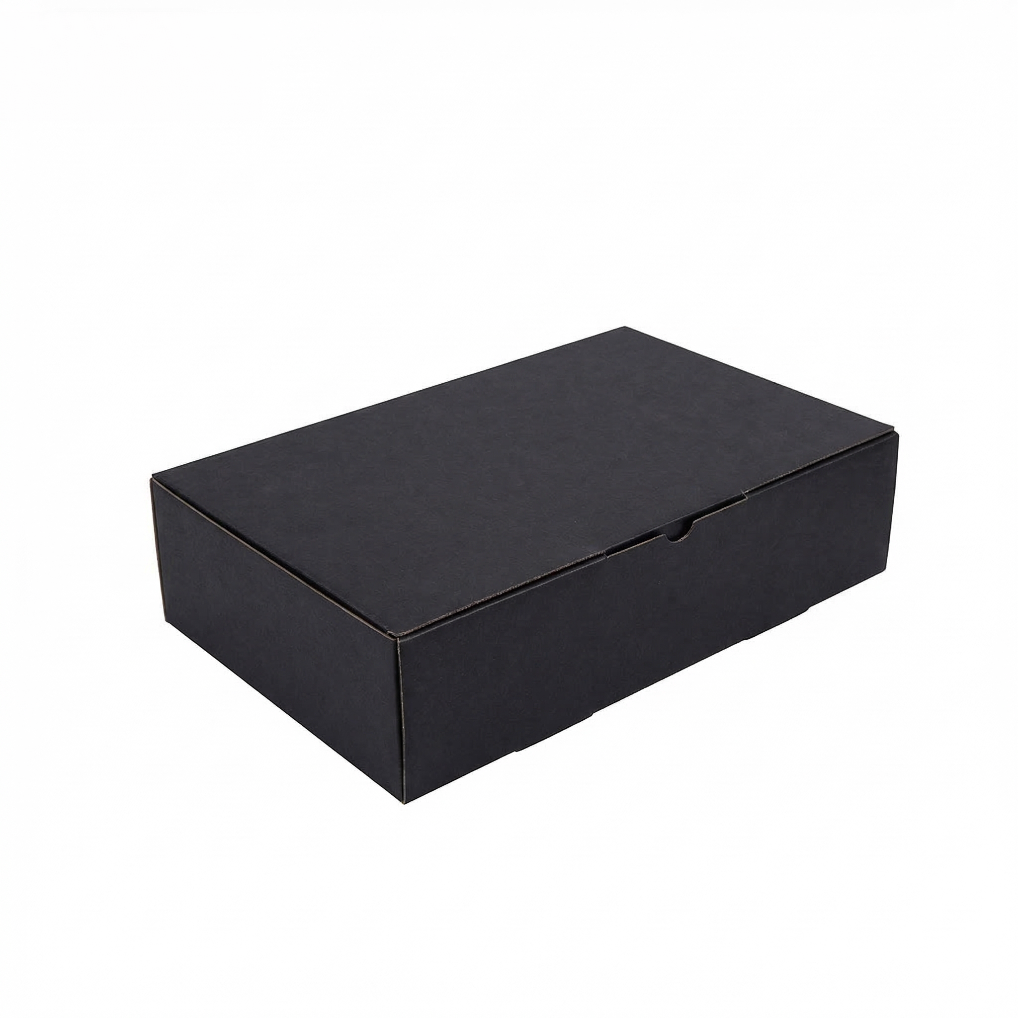 240 x 150 x 60mm Premium Tuck Full Black Mailing Box B194