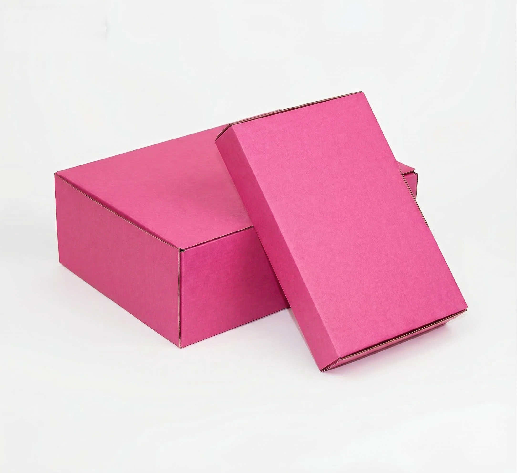 220 x 145 x 35mm Die cut Watermelon Pink Postal Box B208