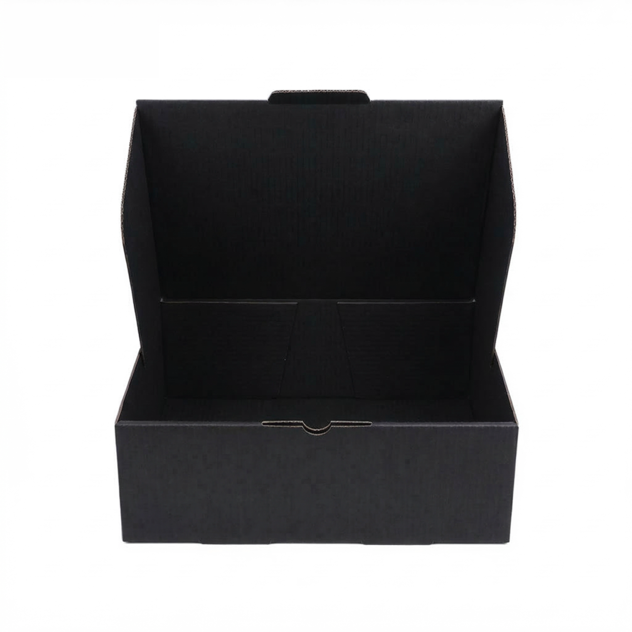 270 x 200 x 95mm Die cut Full Black Mailing Box B238