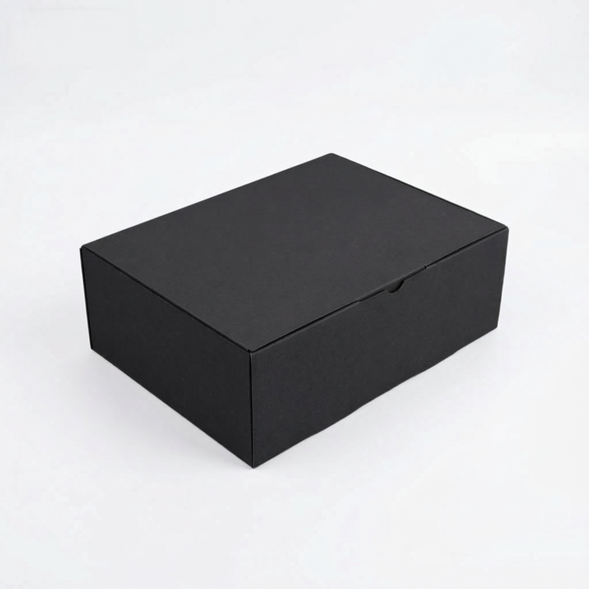 270 x 200 x 95mm Die cut Full Black Mailing Box B238