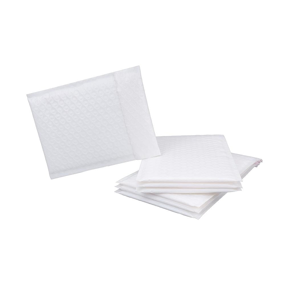Poly Bubble Mailer White Plain