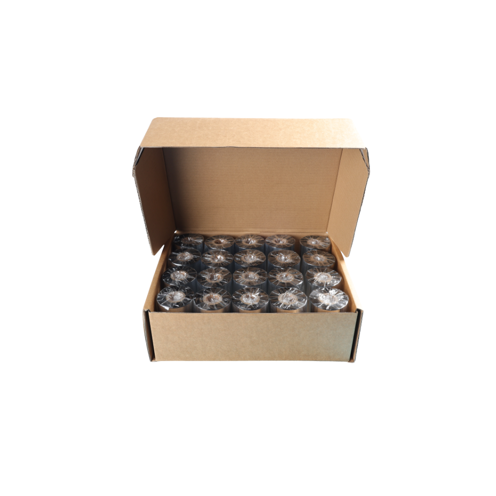 Premium Wax Carbon Ribbon 110mm x 300m Black A255 x 1 Roll - photo 4
