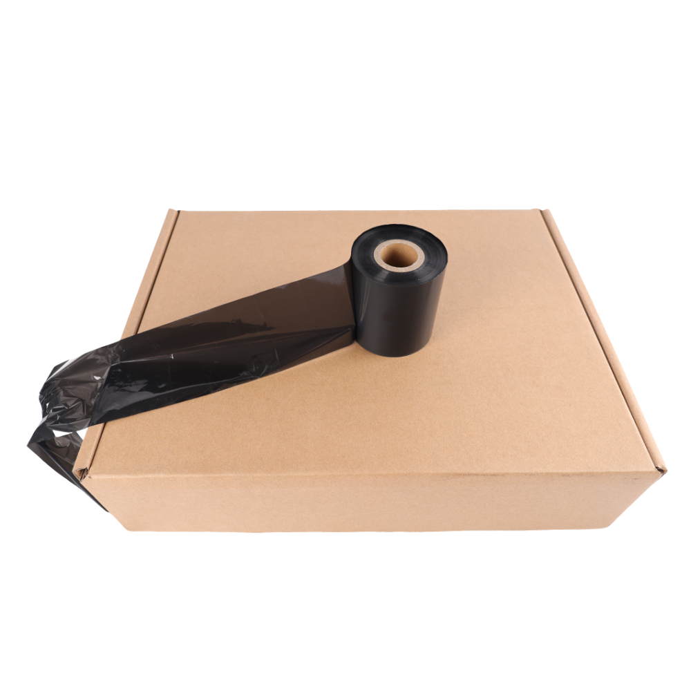 Premium Wax Carbon Ribbon 70mm x 300m Black A256 x 1 Roll - photo 11