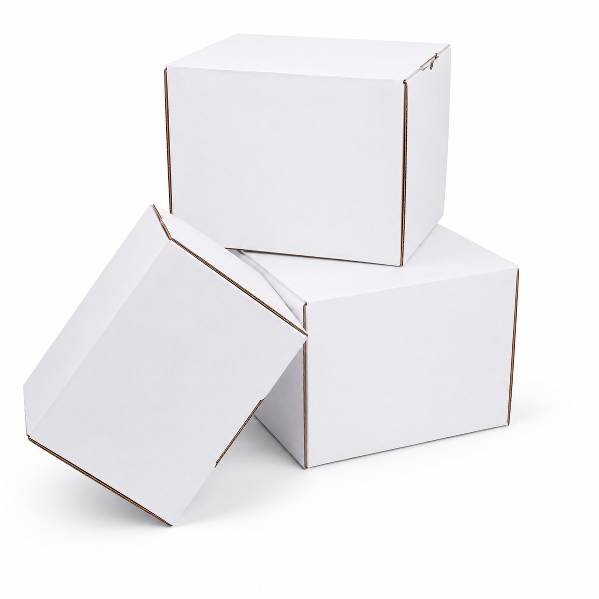 White Die Cut Mailing Box 150 x 150 x 100mm B535 - photo 4