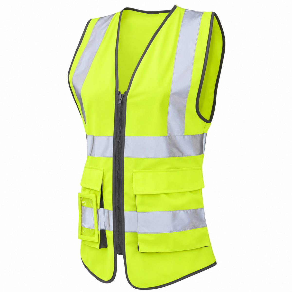 Women's High Vis Vest - yellow front