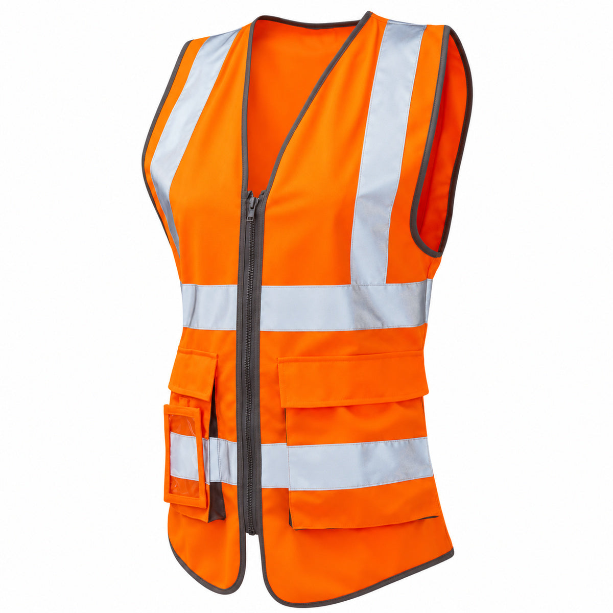 Women's High Vis Vest - orange front