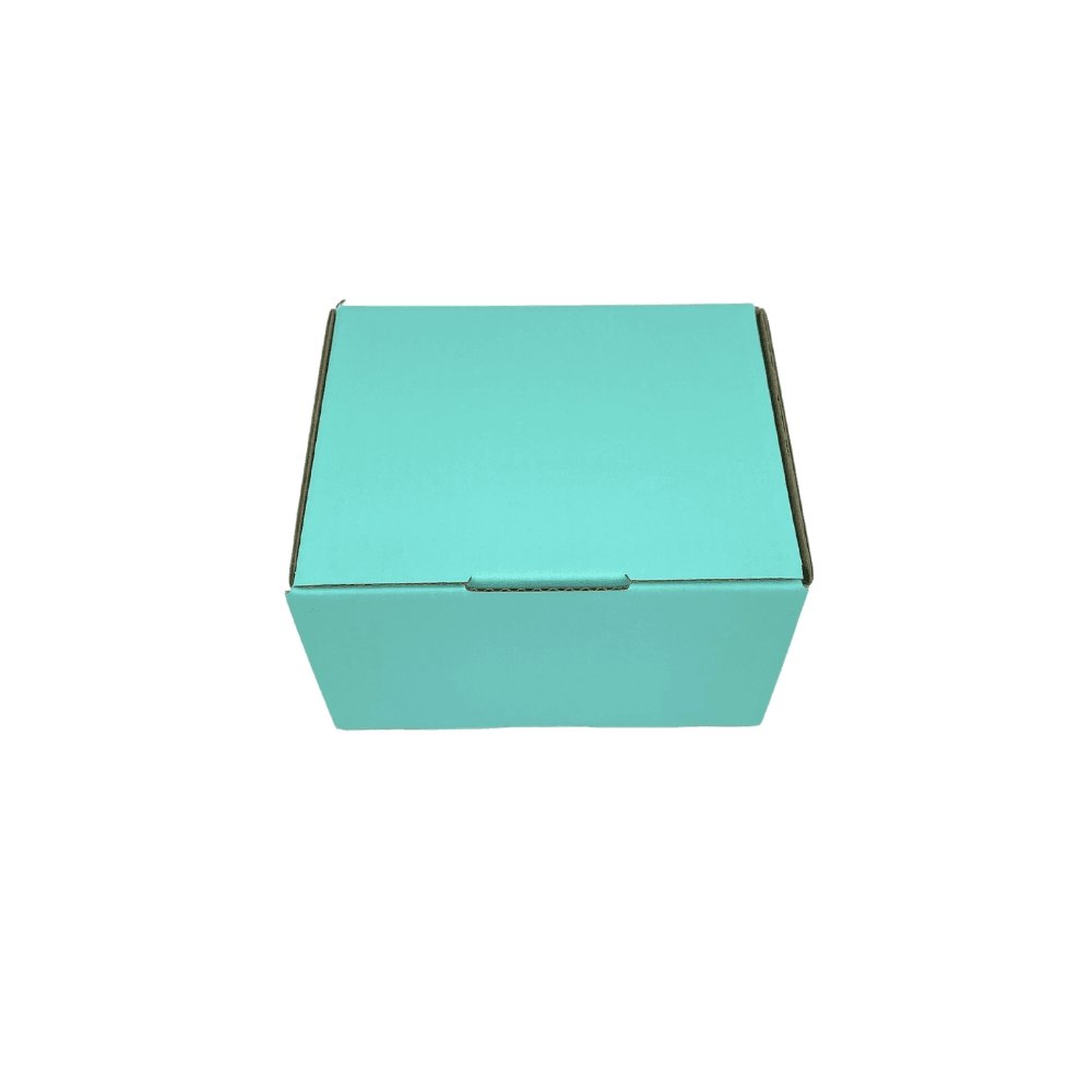 Mint Blue Mailing Box B336 125 x 100 x 75mm