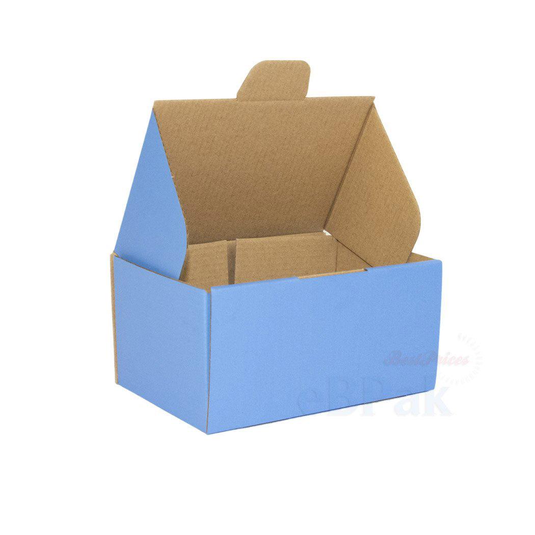 Diecut Blue Mailing Box 150 x 100 x 75mm B177