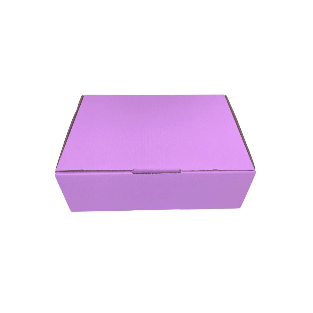 174 x 128 x 53mm Diecut Lavender Mailing Box