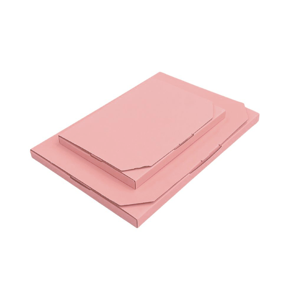 310 x 220 x 16mm A4 Superflat Rose Pink Postal Box B448