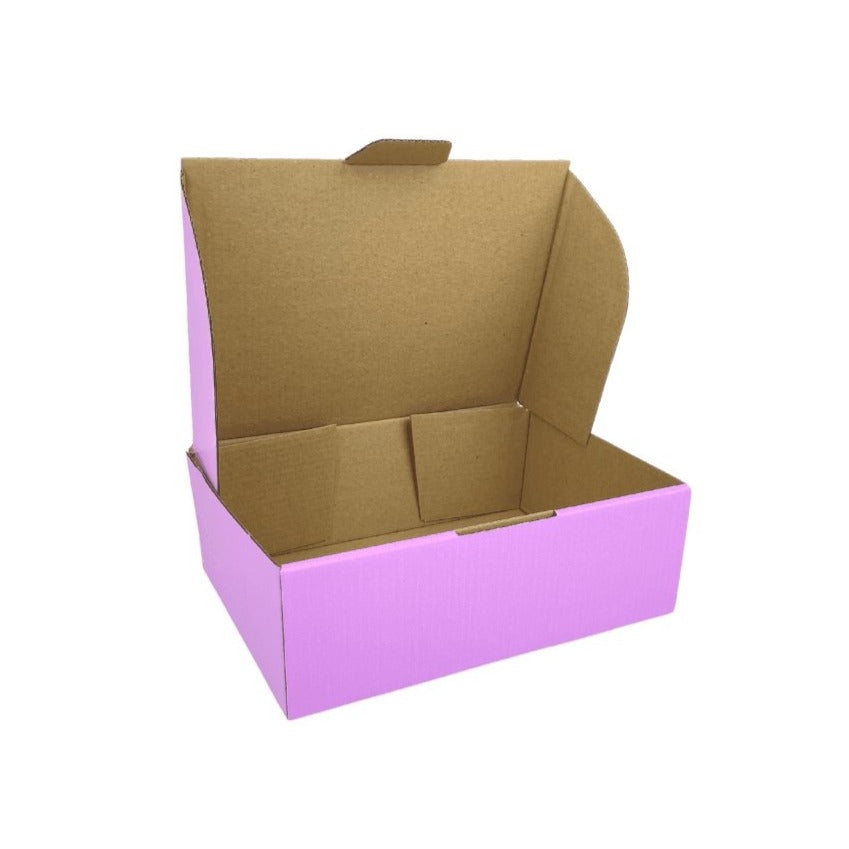 BoxMore 220 x 160 x 100mm Lavender Mailing Box B406