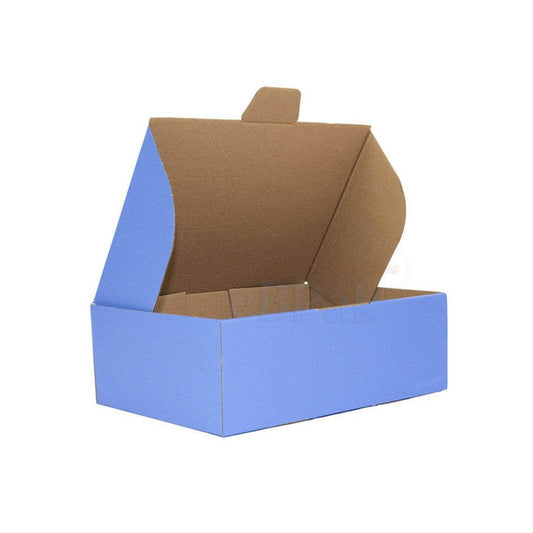 BoxMore 220 x 160 x 77mm Diecut Blue Mailing Box B58