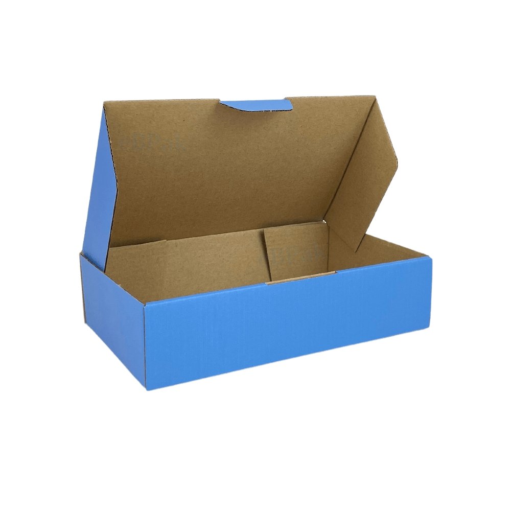 BoxMore 240 x 150 x 60mm Diecut Blue Mailing Box B172