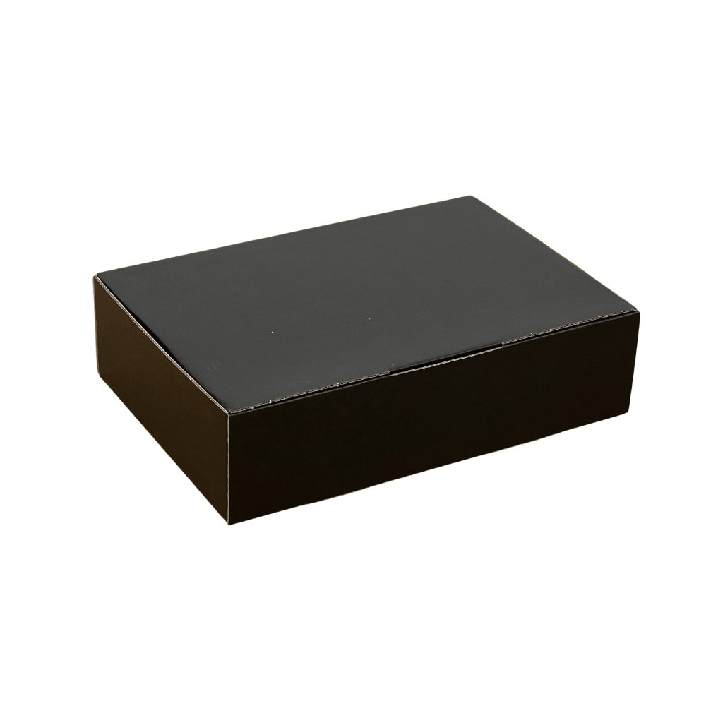 BoxMore Black Mailing Box 285 x 195 x 75mm
