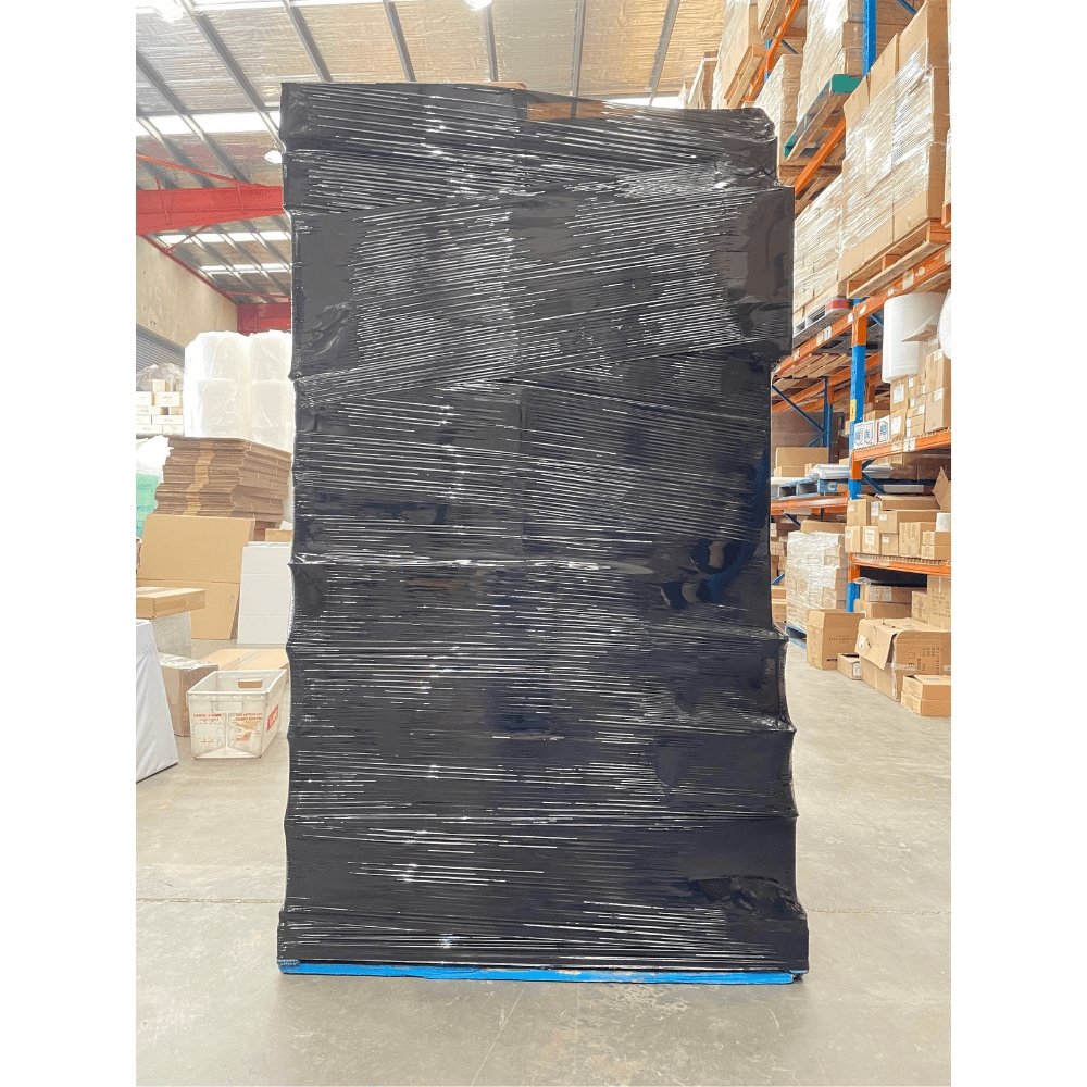 Black Pallet Wrap 500mm x 280m Hand Use Stretch Film 25U