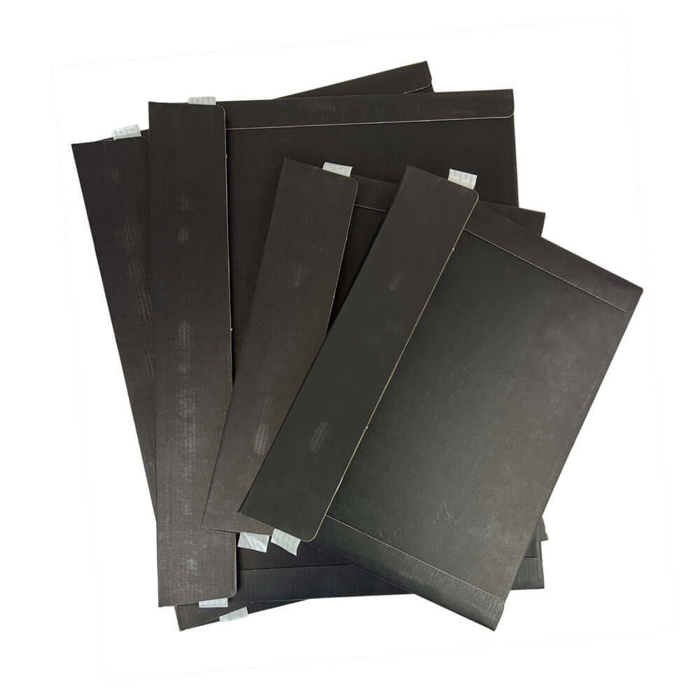 A3 Rigid Envelope 330mm x 450mm Corrugated Board Full Black eBPak