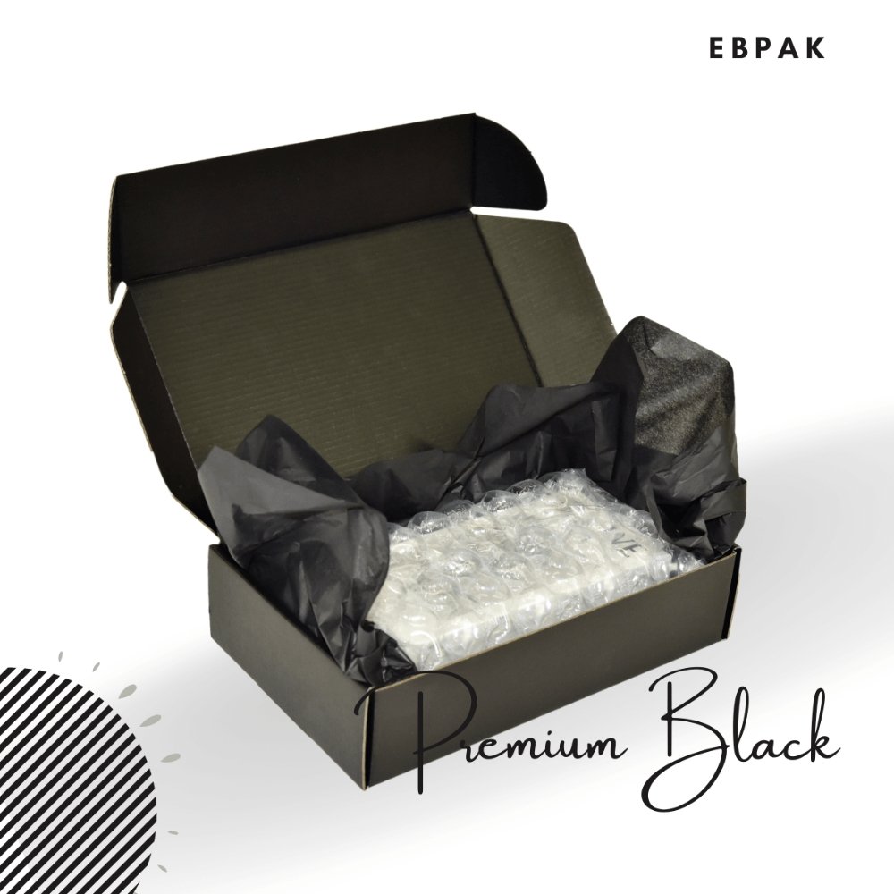 Black Tissue Paper 50cm x 70cm Gift Wrapping eBPak