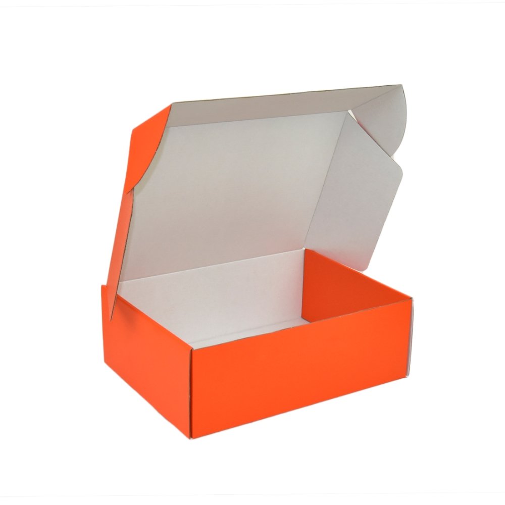 Boxmore A4 Mailing Box 310 x 230 x 105mm Orange White
