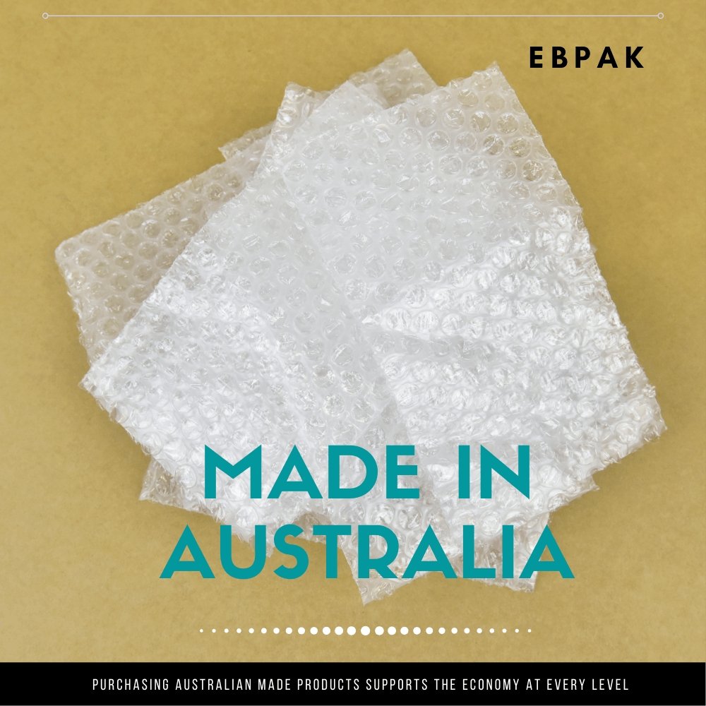 Bubble Pouch Bag 00 100mm x 180mm Clear Made in Australia
