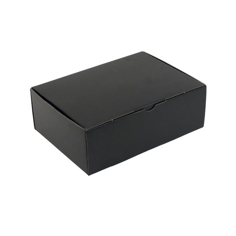 310 x 230 x 105mm A4 Die cut Double Black Mailing Box B237 Full