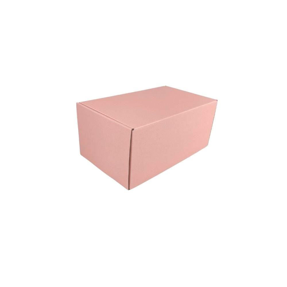 270 x 160 x 120mm Full Rose Pink Tuck Mailing Box