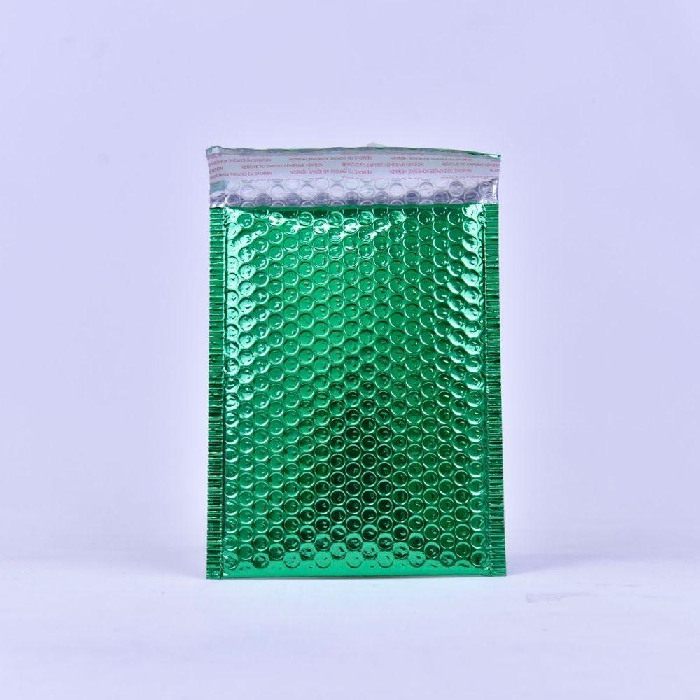 Premium Green Metallic Bubble Mailer Size 01 160mm x 230mm