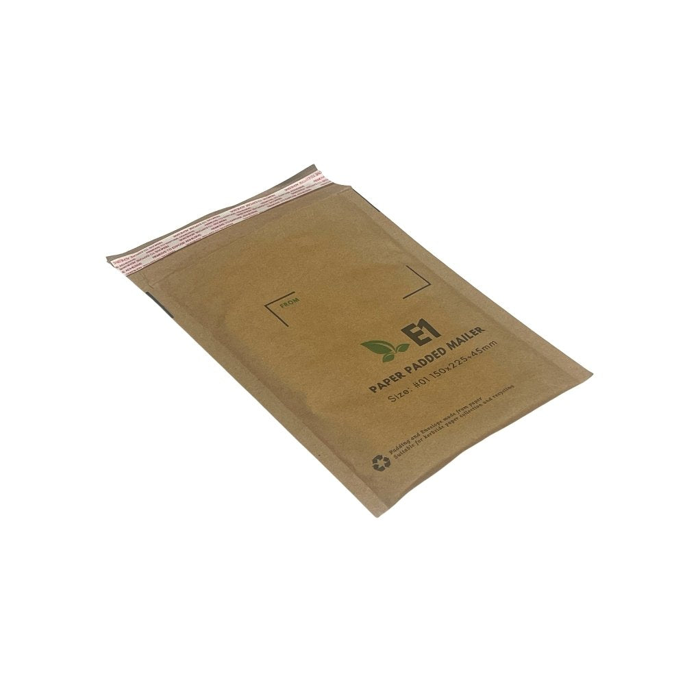 Honeycomb Compostable Paper Padded Mailer 01 E1 150 x 225mm - eBPak