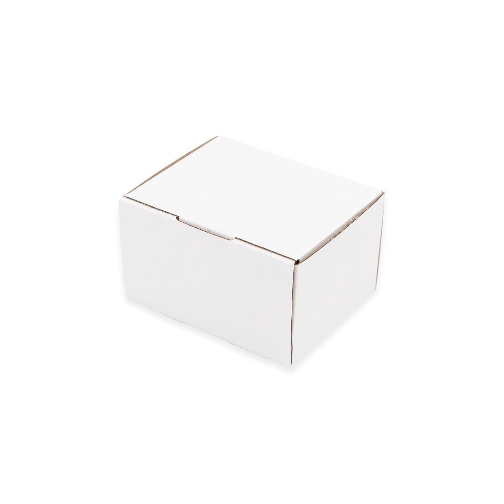 BoxMore Mailing Box 125 x 100 x 75mm B44 Diecut White