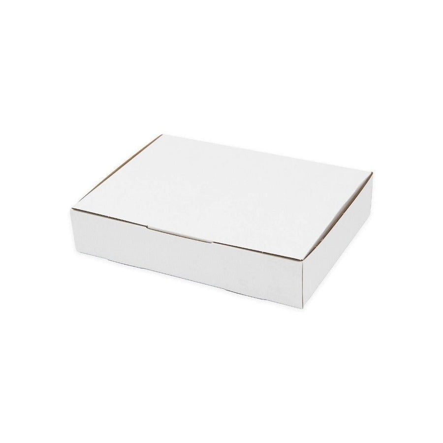 210 x 205 x 55mm Die cut White Mailing Box B249